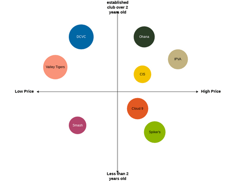 Copy of Copy of Perceptual Map Template | Visual Paradigm User ...